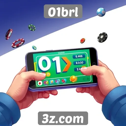 Vantagens de jogar no 01brl em dispositivos móveis